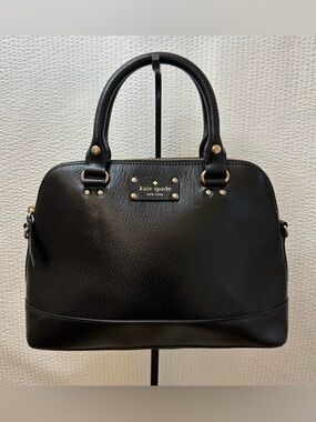 Kate Spade Wellesley Small Rachel Black Satchel Handbag Shoulder Bag
